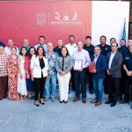 Realizan ceremonia de cruce de banderas entre Guaymas y Mesa, Arizona