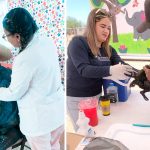 Visita la jornada de la salud a familias del ejido Esteban Baca Calderón