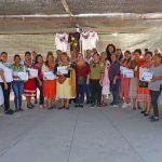 Concluye Ayuntamiento de Guaymas curso de bordado en Vícam