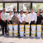 Entregan a familias apoyos del programa “Mejoramiento de vivienda”