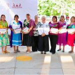 Finaliza curso de bordado en la comunidad de Vícam