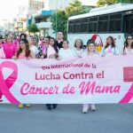 Realiza Ayuntamiento de Guaymas la actividad “Caminemos juntas contra el cáncer de mama”